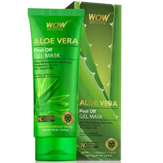 WOW Skin Science Aloe Vera Vitamin B5 Peel Off Gel Mask at Rs.329